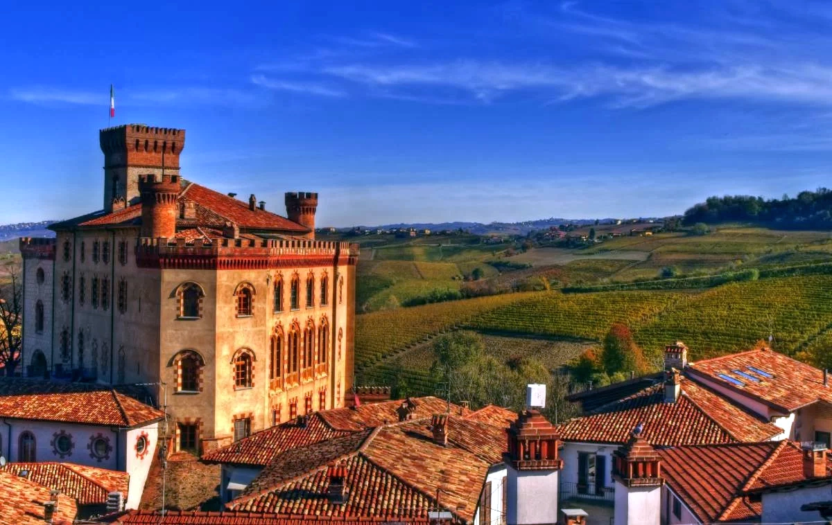 Barolo village castle and vineyards in Piedmont - luxury villas with private pools nearby - Northitaly Villas