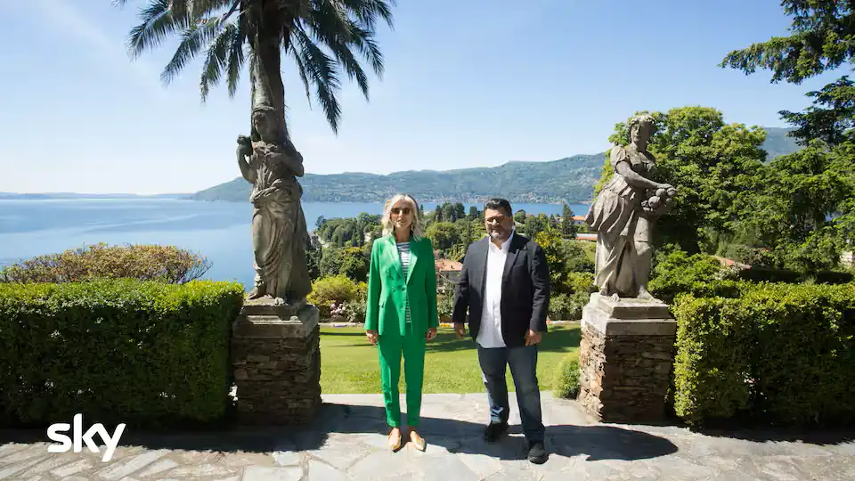 Villino San Remigio am Lago Maggiore — zu sehen in Un sogno in affitto, Sky Uno Staffel 1 Episode 6 (2019) — Northitaly Villas